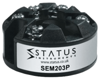 Status Instruments Temperature Transmitter, SEM203P
